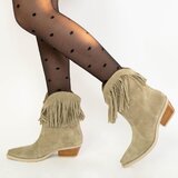 Ciocate piele intoarsa bej ZARAZA SP 35
